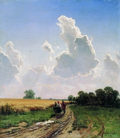 Noon. Neighborhoods of Moscow. Bratsevo by Ivan Shishkin