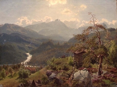 Norwegian Valley by Johan Fredrik Eckersberg