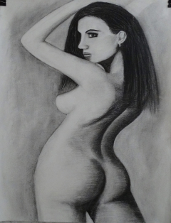 Nude girl by Skopelitis Konstantinos