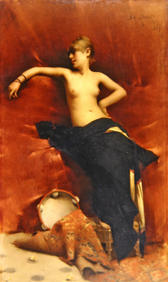 "Oriental Dancer", also known as "Salomé" by Charles-Edmond Daux