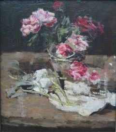 Peonies by Carl Schuch