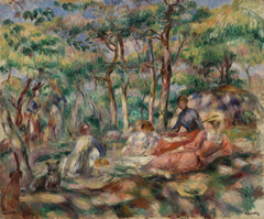 Picnic (Le Déjeuner sur l'herbe) by Auguste Renoir