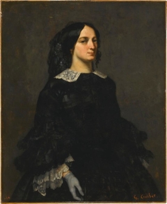 Portrait de Mme Charles Maquet by Gustave Courbet