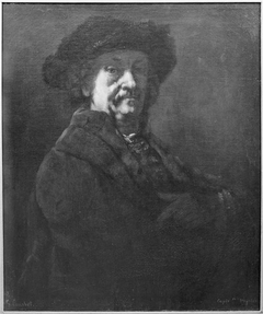 Portrait de Rembrandt by Gustave Courbet