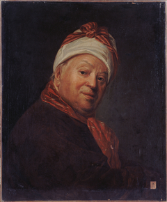 Portrait du peintre Étienne Jeaurat (1699-1789) by Étienne Aubry