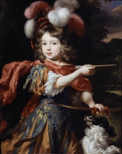 Portrait of a Boy as Adonis by Nicolaes Maes