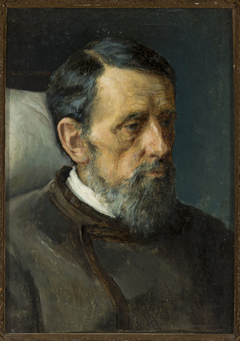 Portrait of a man by Ivan Kramskoi