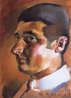 Portrait of a Man by Vilmos Aba-Novák