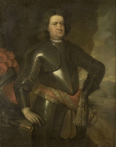 Portrait of a Military Officer by Johannes Vollevens I