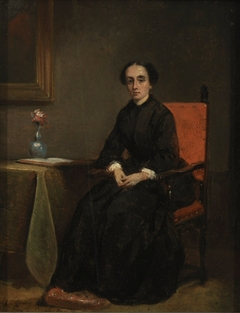 Portrait of a Seated Woman by François Bonvin