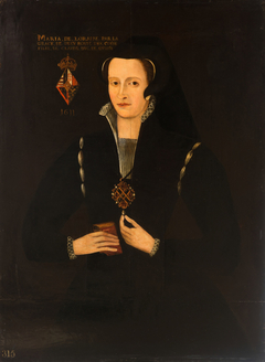 Portrait of a Woman called Mary of Lorraine, Queen of Scotland (1515-60) by Anonymous