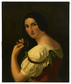 Portrait of a Young Woman by an unknown artist