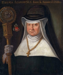 Portrait of Abbess Eufemia Szaniawska (1712-1799). by Anonymous