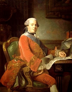 Portrait of Abel-François Poisson, marquis de Marigny by Alexander Roslin