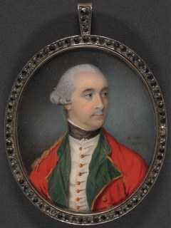 Portrait of an Infantry Officer by Samuel Cotes