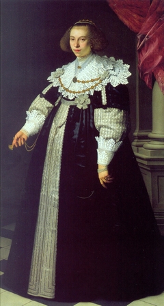 Portrait of Catharina Hooft by Nicolaes Eliaszoon Pickenoy