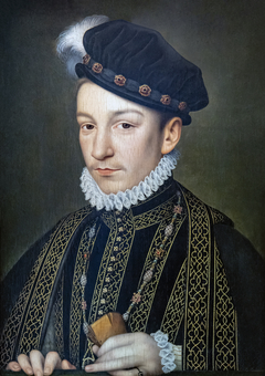 Portrait of Charles IX by François Clouet