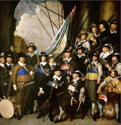 Portrait of Civic Guard Hoorn by Jan Albertsz Rotius