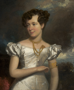 Portrait of Clara Fisher by Henry Inman