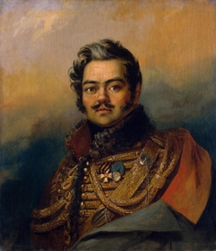 Portrait of Denis V. Davydov (1784-1839) by Anonymous