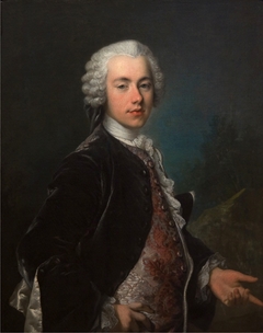 Portrait of Frederik Berregaard by Louis Tocqué