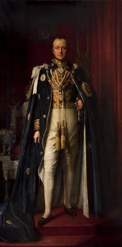 Portrait of George Nathaniel Curzon, 1st Marquess Curzon of Kedleston by William Logsdail