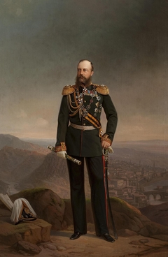 Portrait of Grand Duke Mikhail Nikolayevich by Georg von Bothmann