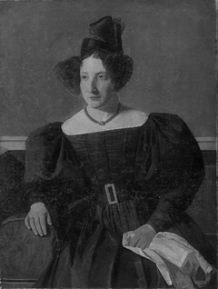 Portrait of Henriette Petersen, née Philipsen, Mrs Michael Christian Petersen by Christen Købke