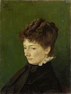 Portrait of Ida Müller, née Scholderer by Hans Thoma