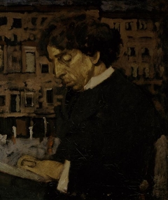 Portrait of Israel Zangwill by Walter Sickert