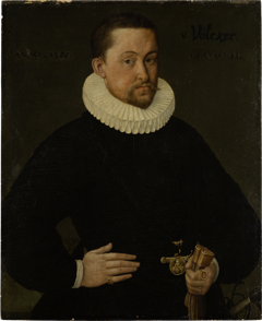 Portrait of Johann Philipp Völker by Unknown Artist