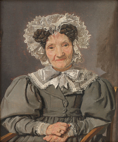 Portrait of Johanne Pløyen, née Bachmann by Christen Købke