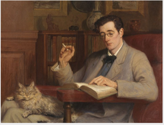 Portrait of Lennox Robinson (1886-1958) by Dermod O'Brien