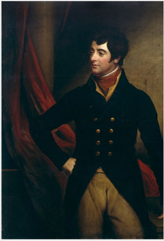 Portrait of Lord Edward FitzGerald (1763-1798) by Hugh Douglas Hamilton