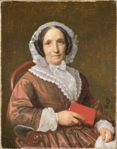 portrait of Louise Hersent by Louis Hersent