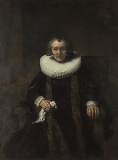 Portrait of Margaretha de Geer by Rembrandt