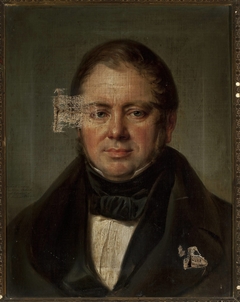 Portrait of Mikołaj Tyrchowski, rector at St. Anne's Secondary School in Kraków by Jan Nepomucen Głowacki