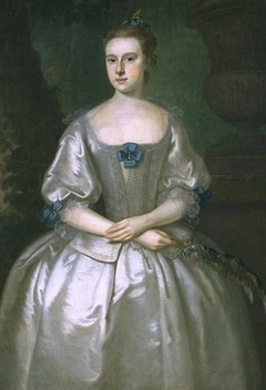 Portrait of Mrs. John Bours (Hannah Babcock) by Joseph Blackburn