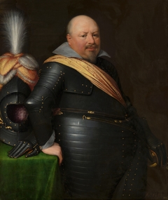 Portrait of Nicolaas Schmelzing (1561-1629) by Jan van Ravesteyn