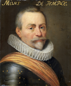 Portrait of Olivier van den Tempel (1540-1603), Lord of Corbeecke by Jan van Ravesteyn