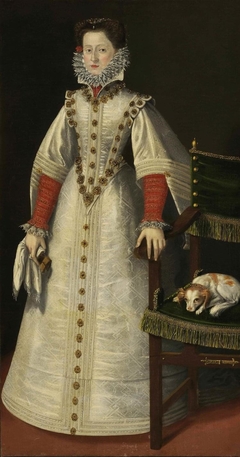 Portrait of Polyxena von Pernstein by Rolan de Mois