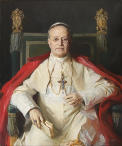 Portrait of Pope Pius XI (1857-1939) by Philip de László