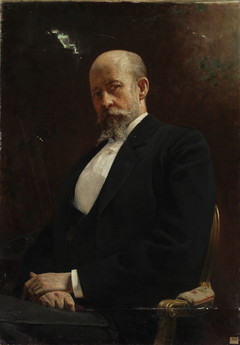 Portrait of Teodor Rygier, sculptor by Karol Miller