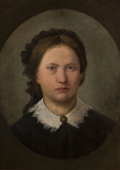 Portrait of the Artist's Sister, Karolina by Aleksander Kotsis