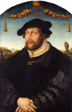 Portrait of the Count Palatine Johann III by Hans Wertinger