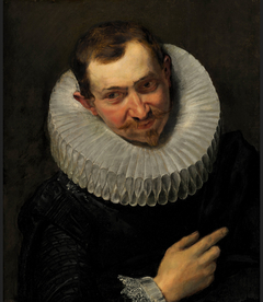 Portrait of the landscape painter Jan Wildens by Peter Paul Rubens