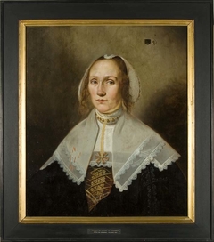 Portret van Catharina Hinckema van Hinckenborg by anonymous painter