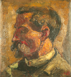 Portret van Christian Leibbrandt by Theo van Doesburg