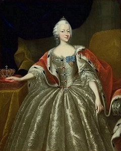 Prinsesse Louise, Christian VI's datter by Johann Salomon Wahl