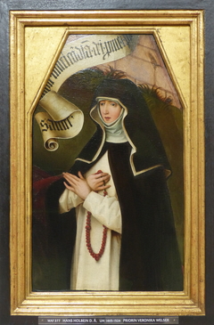 Prioress Veronica Welser by Hans Holbein the Elder